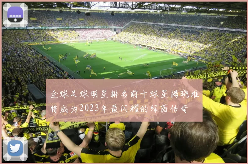 全球足球明星排名前十球星揭晓谁将成为2023年最闪耀的绿茵传奇