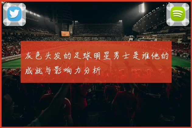 灰色头发的足球明星男士是谁他的成就与影响力分析